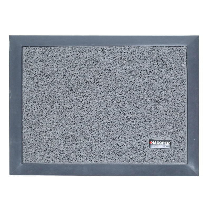 Коврик HACCPER Dezmatta с основой 47х60см серый de