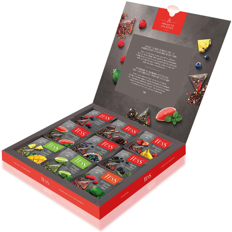 Чай Tess набор чая 9 видов, 1уп/45пак 1662-11