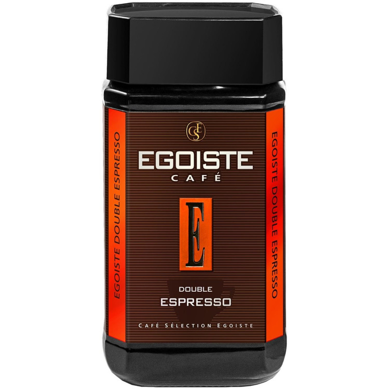 Кофе Egoiste Double Espresso раств. субл., 100г