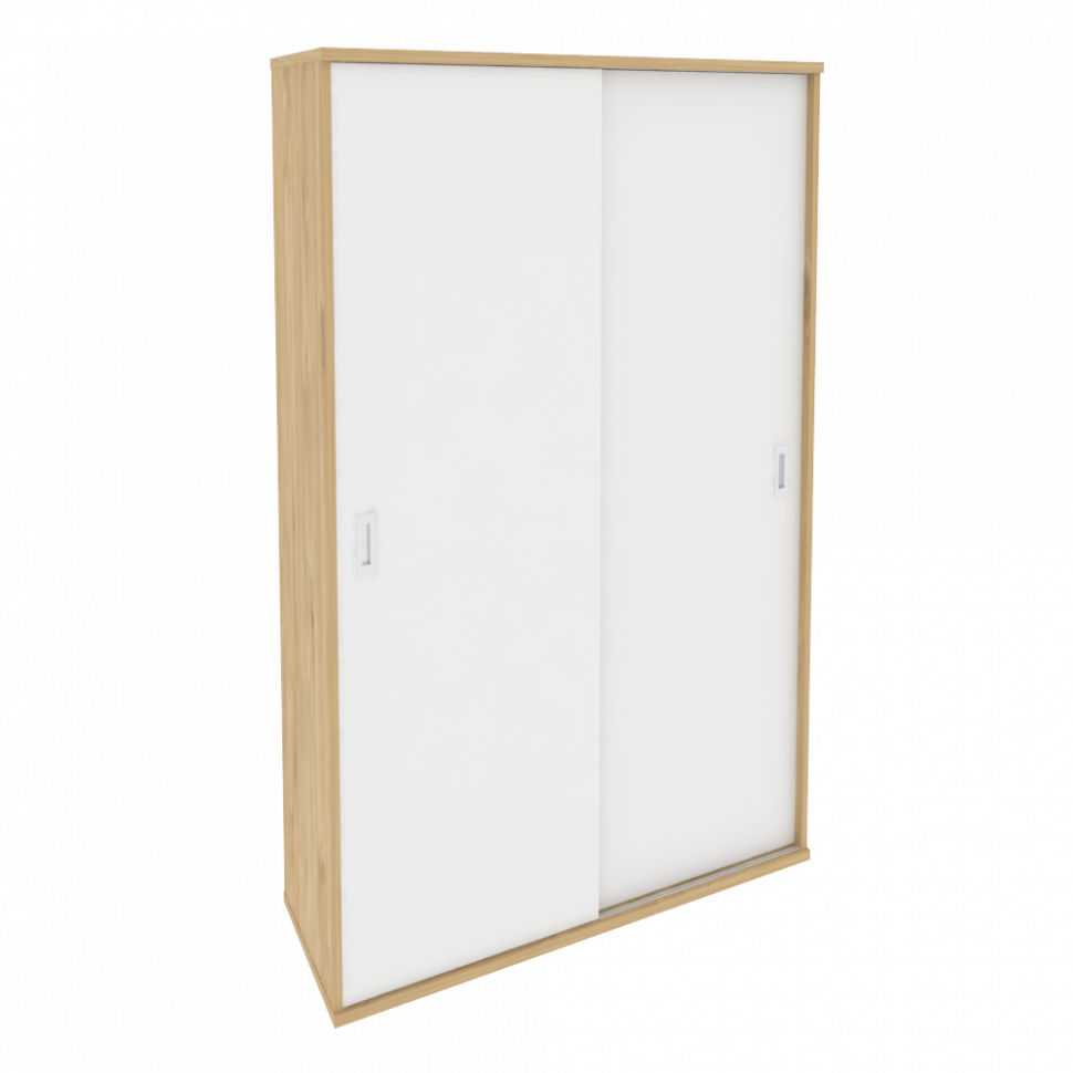 Onix Шкаф-купе для одежды O.SHK-1.3 T Тиквуд Светлый/Белый Бриллиант 1200*420*1977