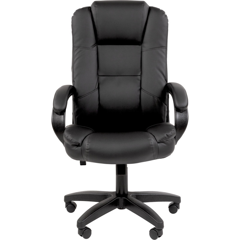 Кресло VT_Chairman 600LT чер.пласт экопремиум черный