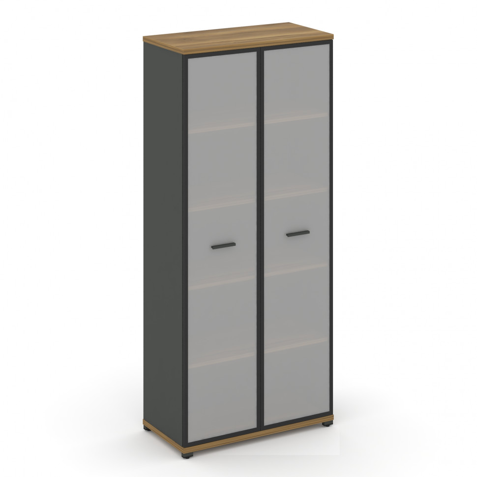 Concept Шкаф 1 широкая секция, 5 ниш CN.STS-518 RMB A Сандал Янтарный/Антрацит/Металл Антрацит/Сатин