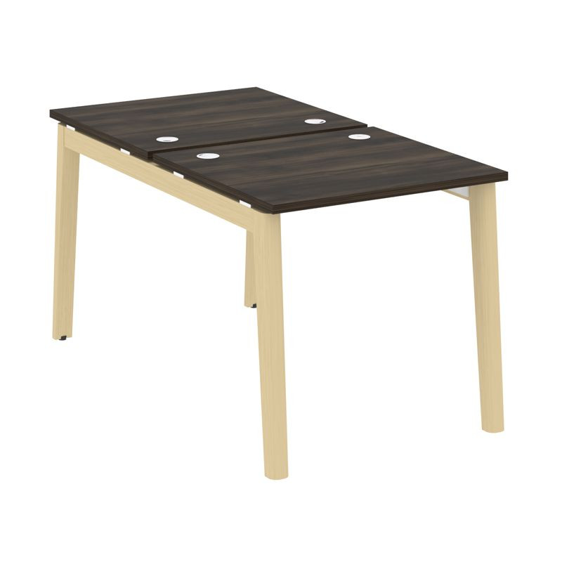 Onix Wood Рабочая станция OW.D.RS-2.0.7 Дуб Мали/Дуб Светлый/Металл Белый 780*1475*750