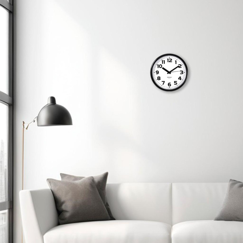 Часы настенные Troyka модель09, диаметр 225мм,  пластик 91900945