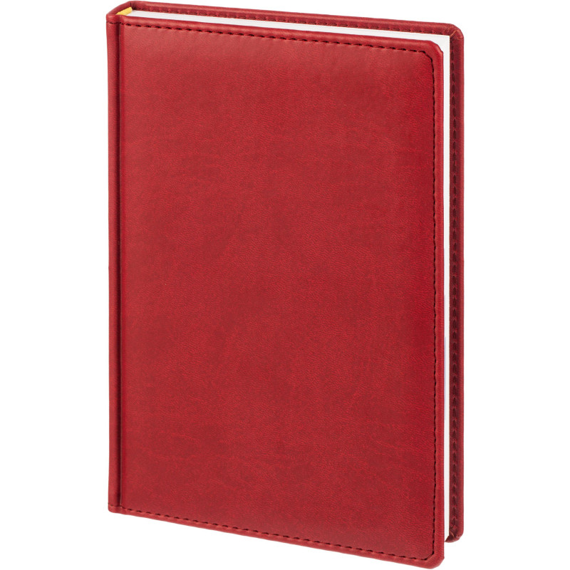 Ежедневник датированный 2026 АТТАСНЕ А5, 180л, 143х210мм, Сиам бордовый