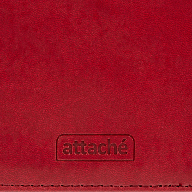 Ежедневник датированный 2026 АТТАСНЕ А5, 180л, 143х210мм, Сиам бордовый