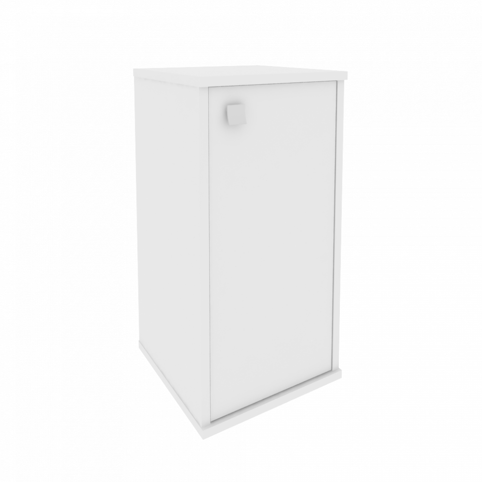 Style Шкаф низкий узкий правый Л.СУ-3.1 (R) Белый 412*410*828