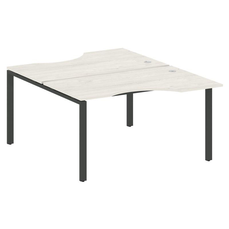 Metal System Рабочая станция криволинейная на П-образном м/к БП.РАС-СА-2.2 Дуб Наварра/Металл Антрац Metal System Рабочая станция криволинейная на П-образном м/к БП.РАС-СА-2.2 Дуб Наварра/Металл Антрац