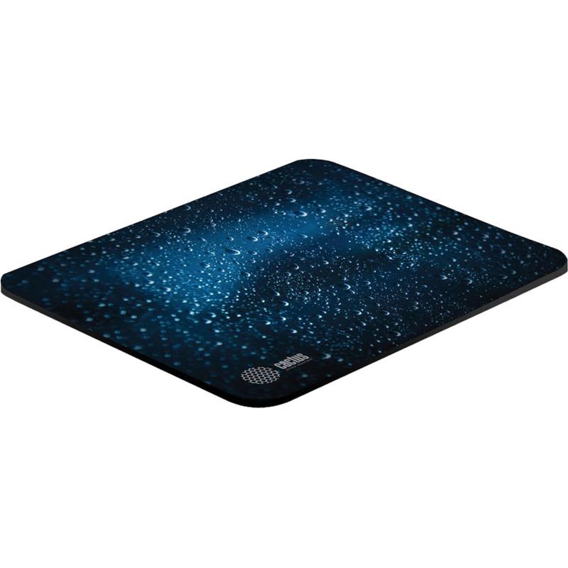 Коврик для мыши Cactus CS-MP-P05XS Water Drops Мини черный 220x180x2мм
