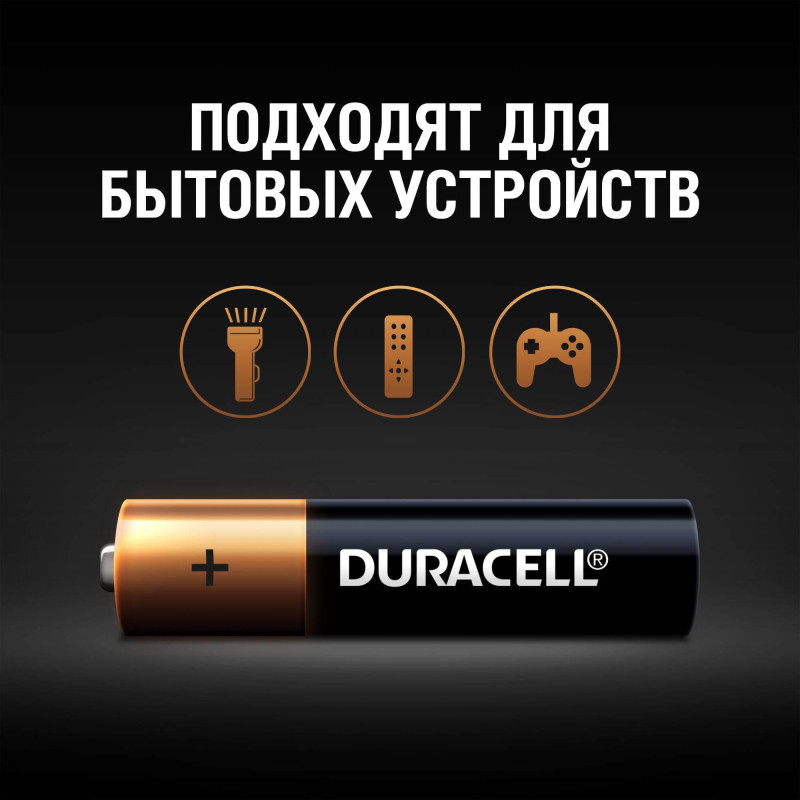 Батарейка DURACELL BASIC ААA/LR03-12BL
