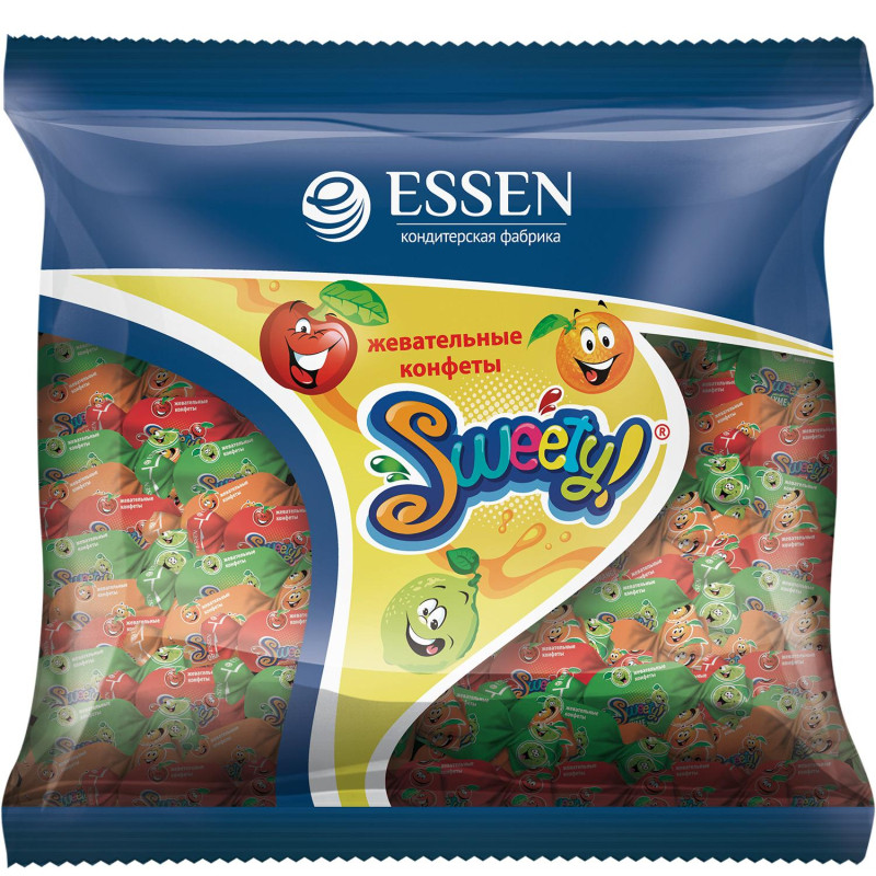 Конфеты жевательные SWEETY! ассорти, 500г