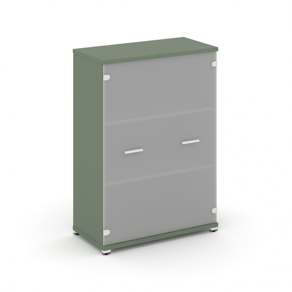 Concept Шкаф 1 широкая секция, 3 ниши CN.STS.E-316 SM W Кобо/Металл Белый/Сатин 836*420*1186