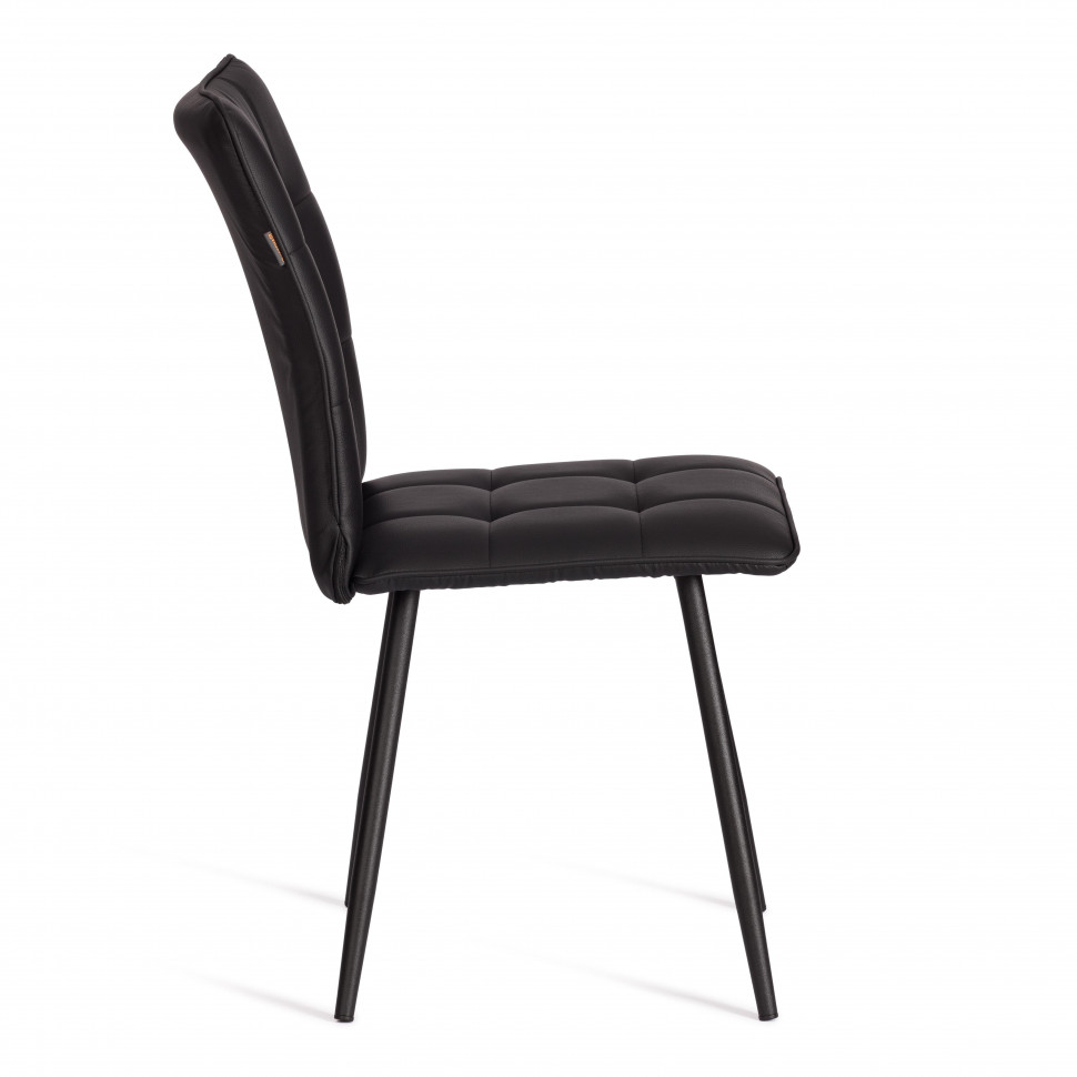 Стул обеденный Bari/Бари (2шт. в упаковке) LT, экокожа, черная, 41х55х89см