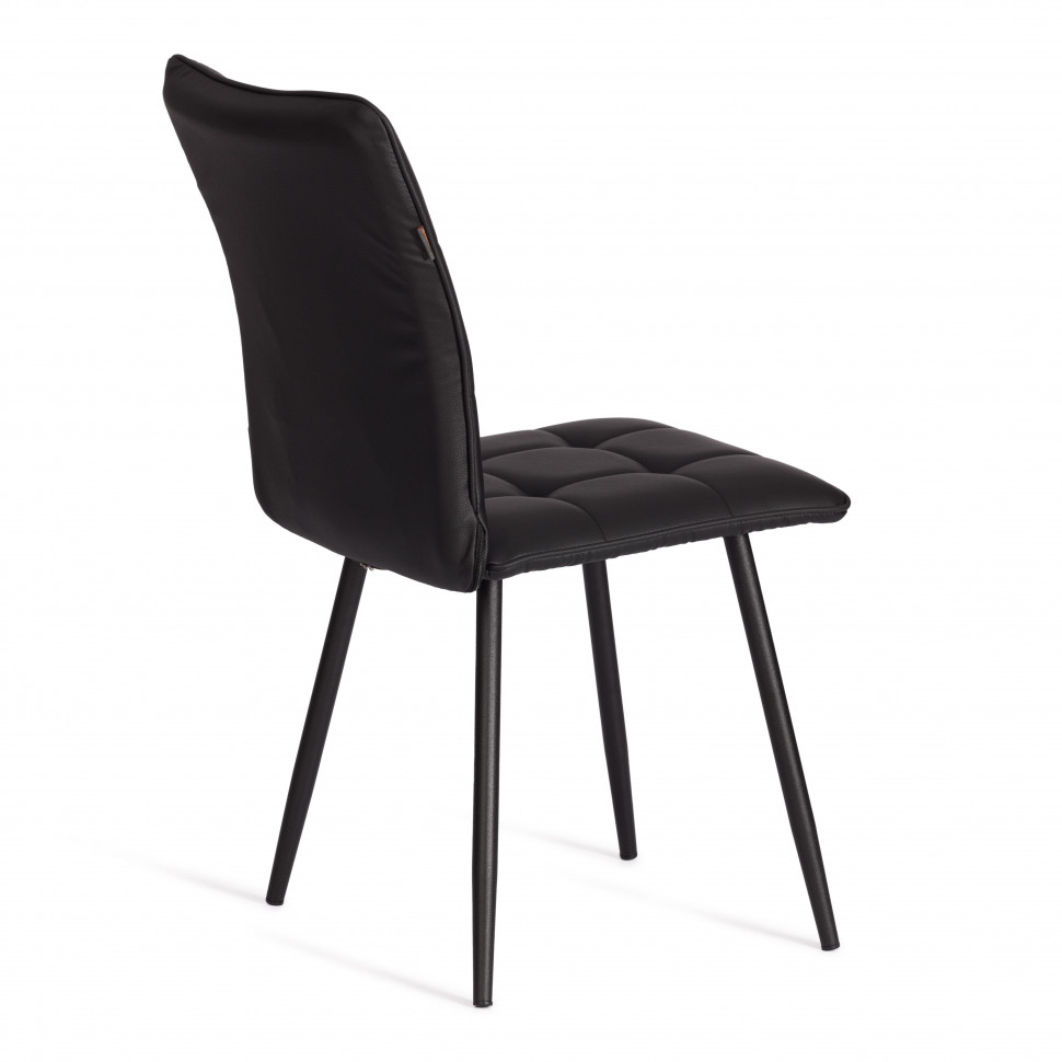 Стул обеденный Bari/Бари (2шт. в упаковке) LT, экокожа, черная, 41х55х89см