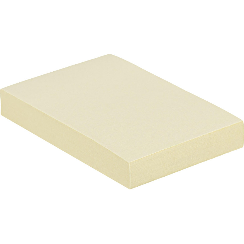 Стикеры КОМУС с клеев.краем 76х51 желтый 100л