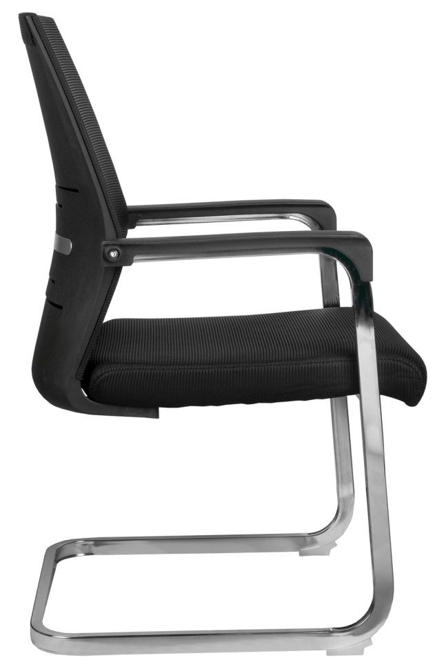 Кресло Like RCH D818 Чёрная сетка на полозьях