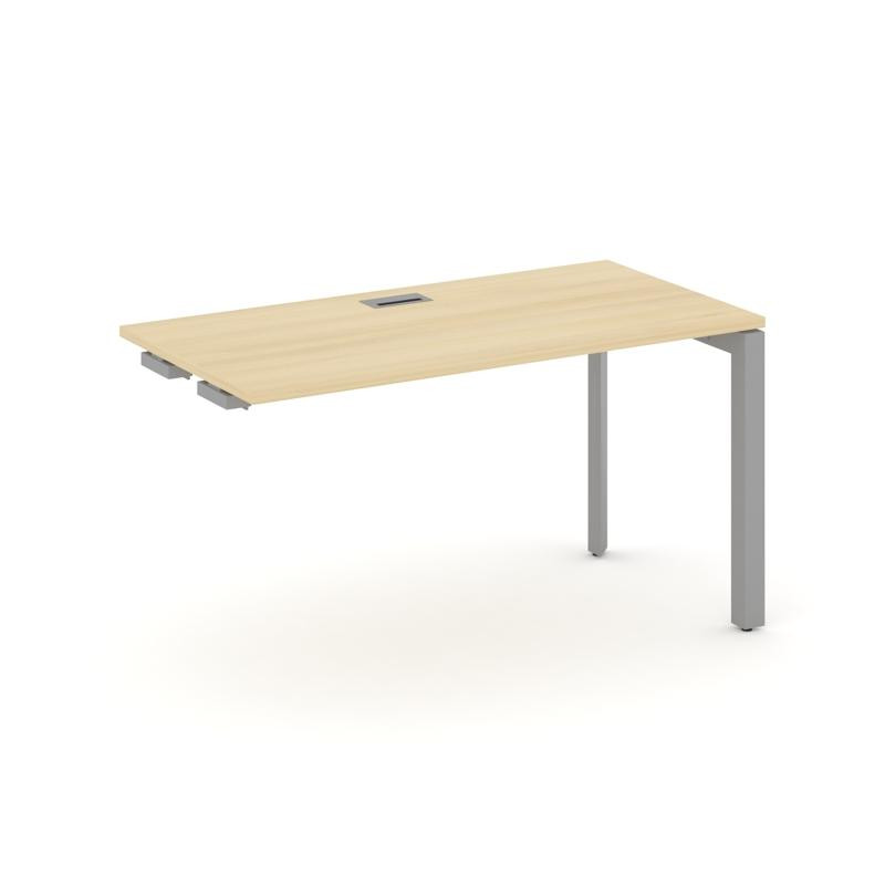 Style Project Стол-приставка к опор. элем. SN-59P.OPRS-021 Акация Лорка/Металл Серый/Серебро Заглушк