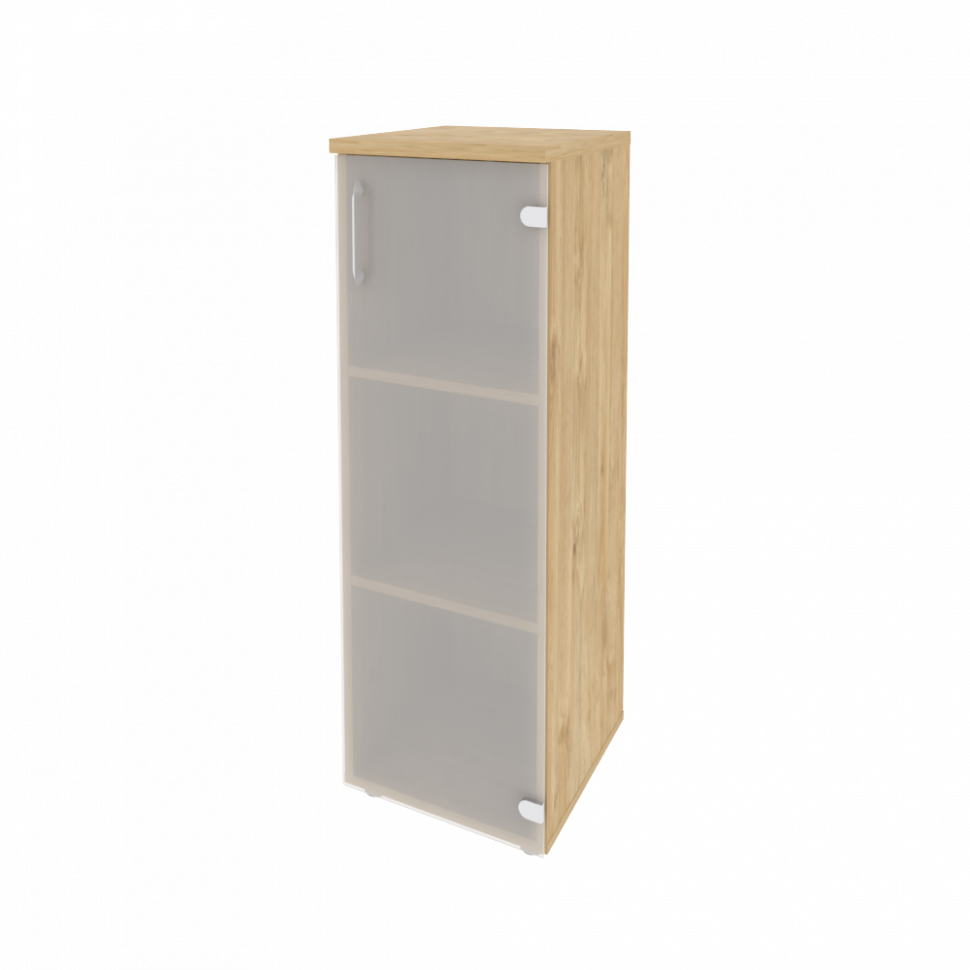 Onix Шкаф средний узкий правый O.SU-2.4 (R) Тиквуд Светлый 400*420*1207