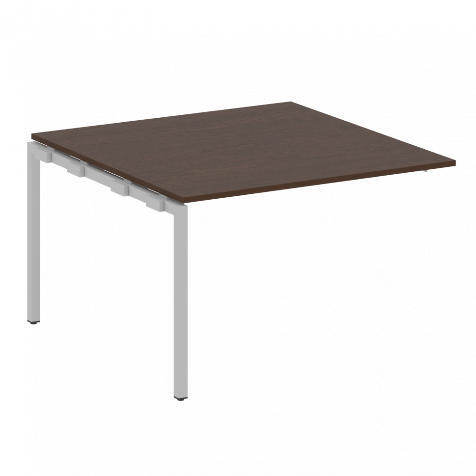 Metal System Quattro Проходной элемент перег. стола на П-образном м/к 40БП.ППРГ-2 Венге Цаво/Металл Metal System Quattro Проходной элемент перег. стола на П-образном м/к 40БП.ППРГ-2 Венге Цаво/Металл