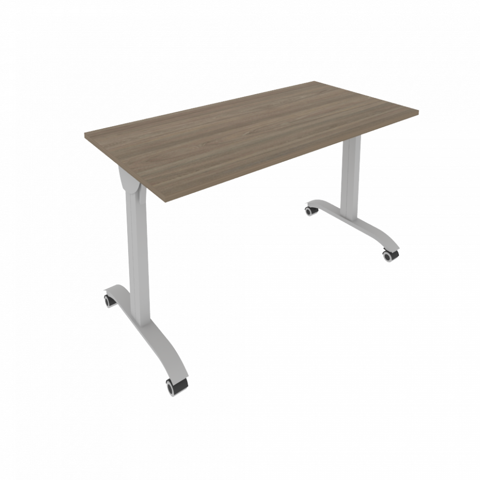 Mobile System Стол складной мобильный СМ-4 Вяз Благородный/Металл Серый 1300*650*757