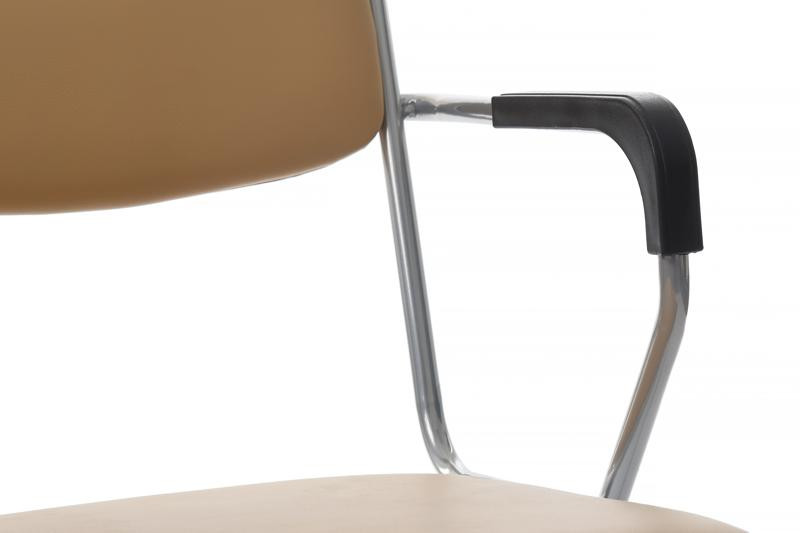 Кресло Никс Плюс RCH OMKL-04 Бежевый/Металл окрашенный Хром