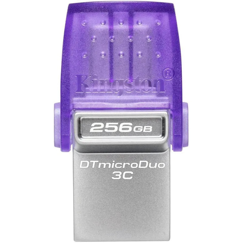Флеш-память Kingston microDuo 3C G3, 256 Гб, USB 3.2 & USB Type-C и Type-A