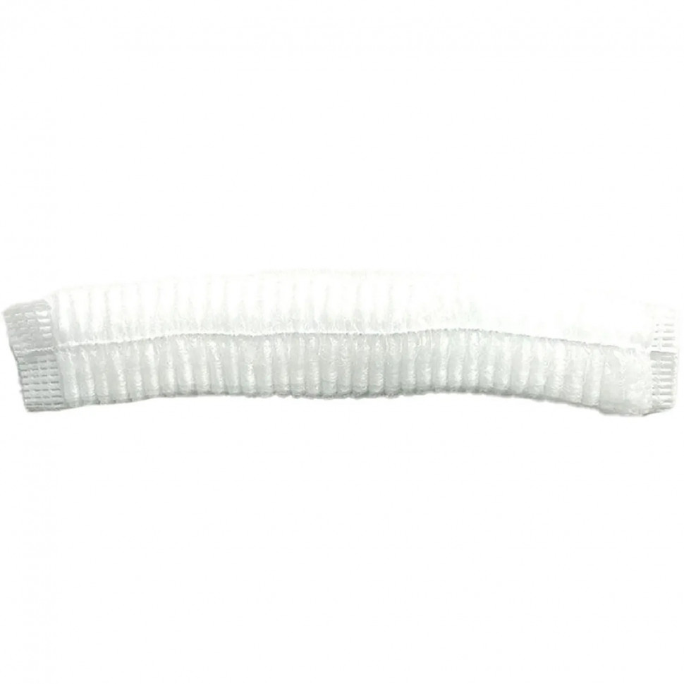 Шапочка Шарлотта неткан. белая, пл 12г Unite 100шт/уп