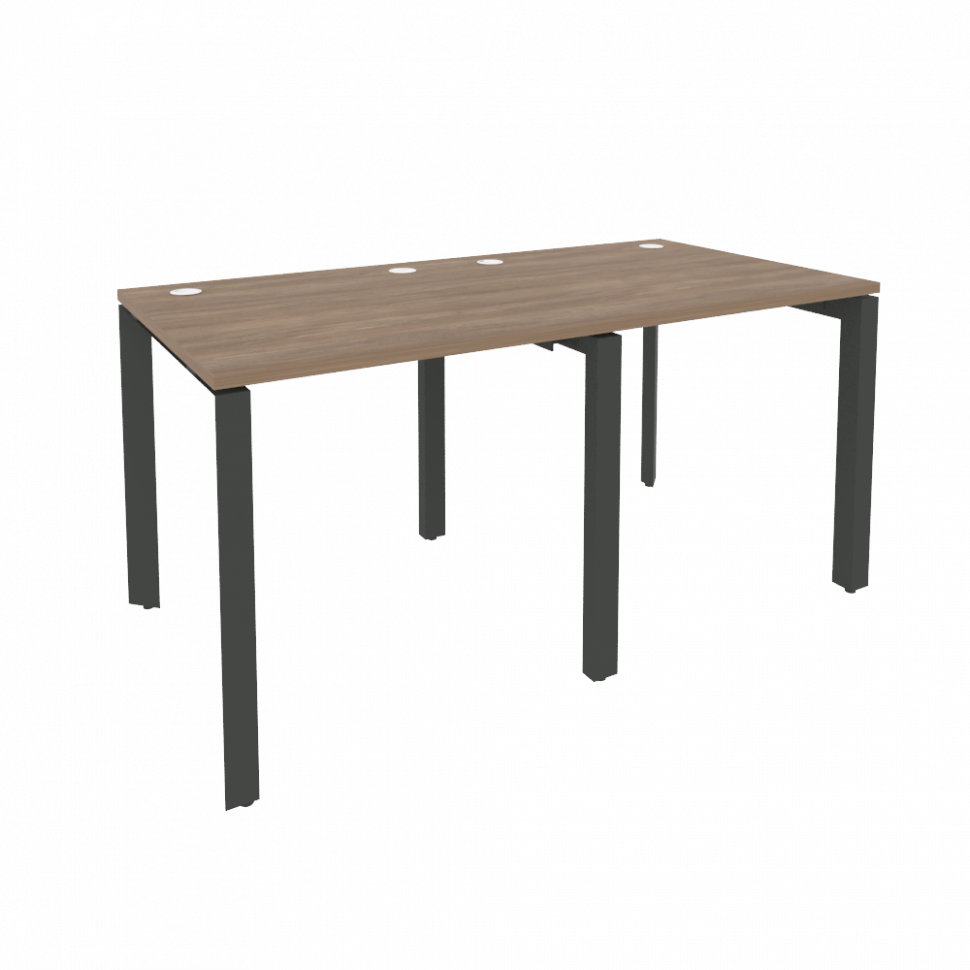 Onix Рабочая станция на П-образном м/к O.MP-RS-2.0.8 Дуб Аризона/Металл Антрацит 1560*800*750