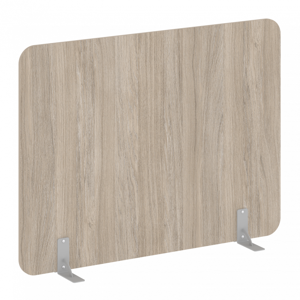 R-line Перегородки на металлических опорах на фетровых подпятниках DP.F-160-120 Дуб Аттик/Металл Сер