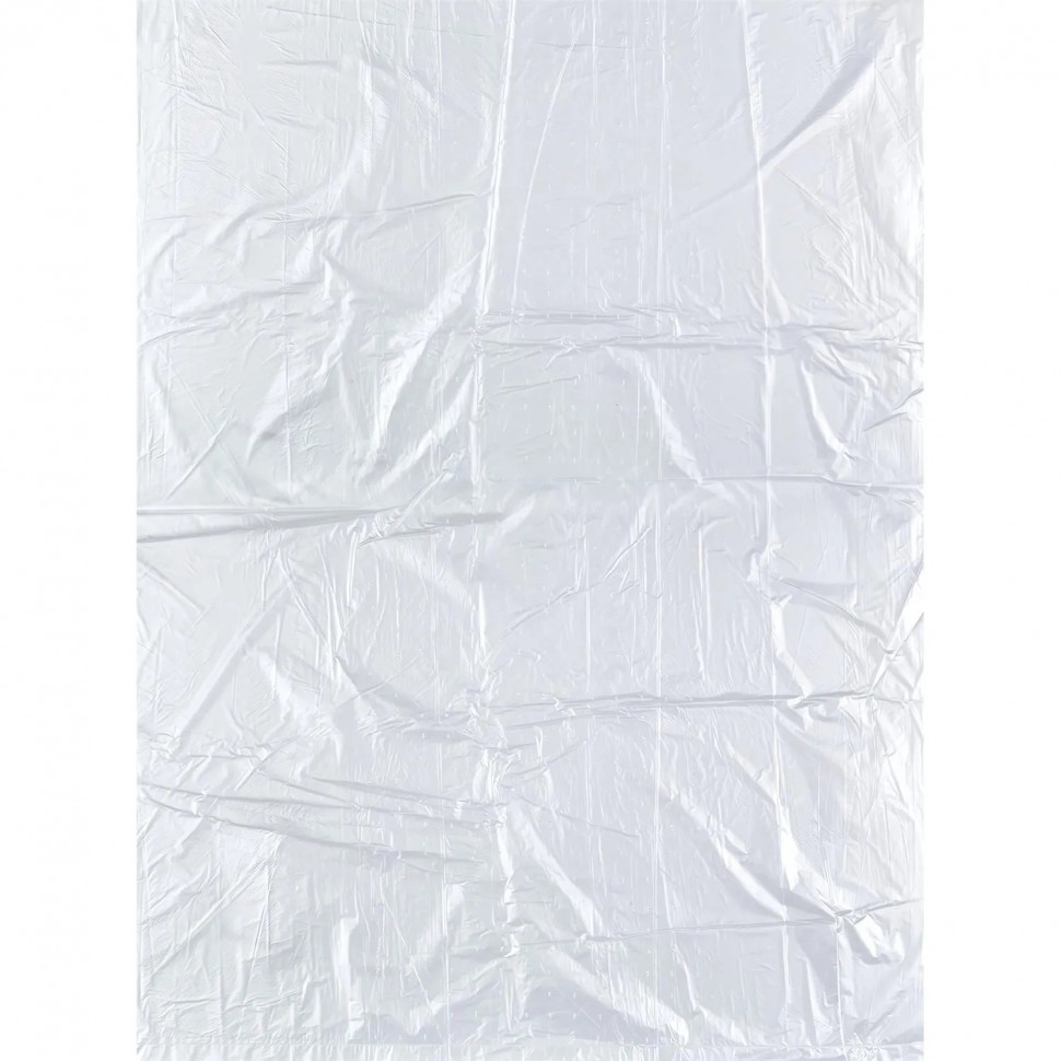 Пакет фасовочный дышащий с перфорацией, ПНД, 60х80 см, прозр, 50 шт/уп