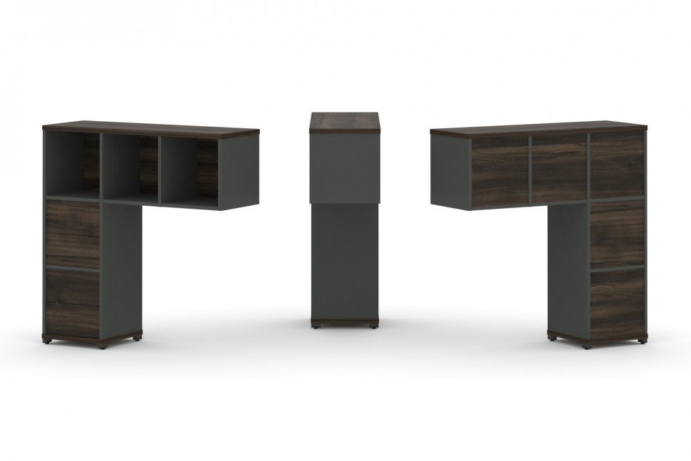 Concept Надставка низкая CN.ONN-003 Дуб Мали/Антрацит/Металл Антрацит 1099*365*1130 Concept Надставка низкая CN.ONN-003 Дуб Мали/Антрацит/Металл Антрацит 1099*365*1130