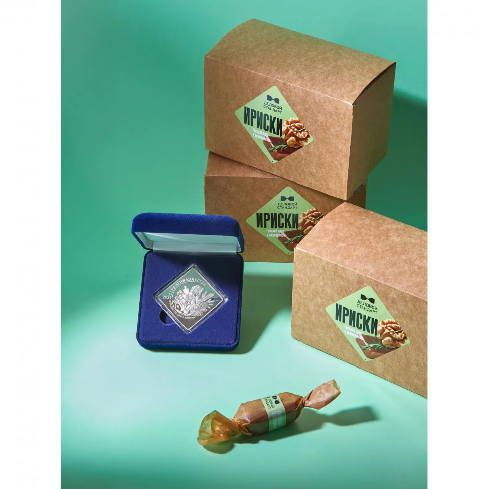 Ирис Деловой стандарт Грецкий орех с розмарином, 20гx15шт/уп