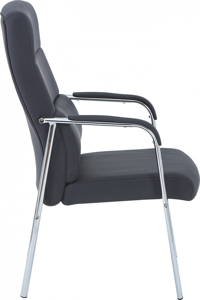 Кресло Everprof City (Сити) Экокожа Черный