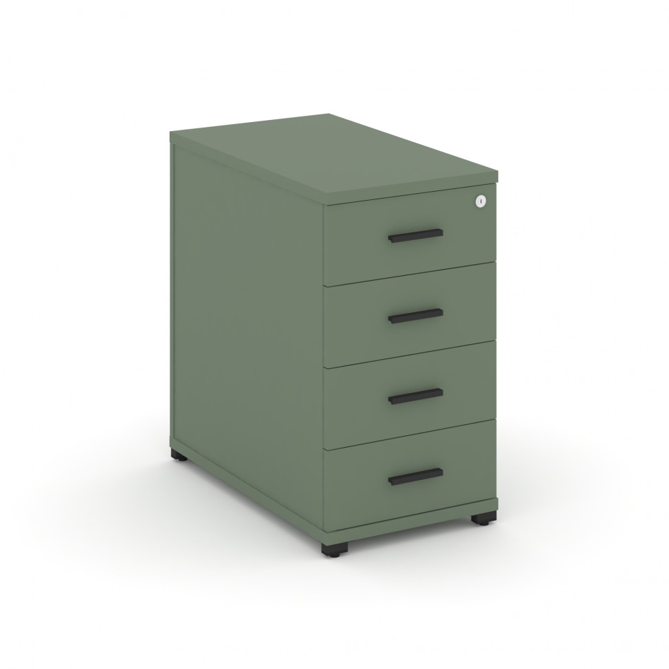 Concept Тумба опорная/приставная 4 ящ. CN.TGO-002 B Кобо/Металл Черный 420*720*750 Concept Тумба опорная/приставная 4 ящ. CN.TGO-002 B Кобо/Металл Черный 420*720*750