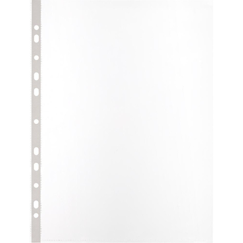 Файл-вкладыш А4 60мкм. S Элементари с перфорац,100 шт.уп