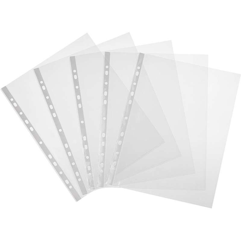 Файл-вкладыш А4 60мкм. S Элементари с перфорац,100 шт.уп