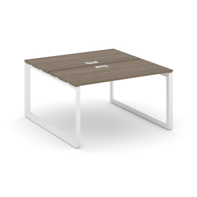 Style Project Рабочая станция двухсторонняя SN-59O.DRS-004 Вяз Благородный/Металл Белый/Белый Заглуш