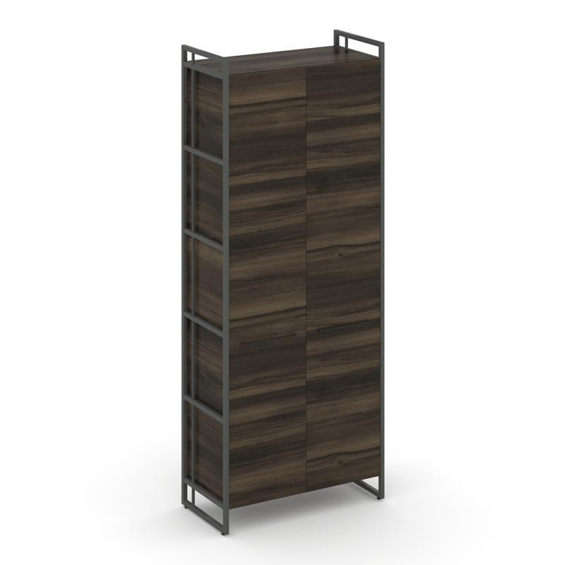 Rift Шкаф 5 ниш широкий RF.SS-51 Дуб Мали/Металл Антрацит/Черный Ручки 798*396*2010