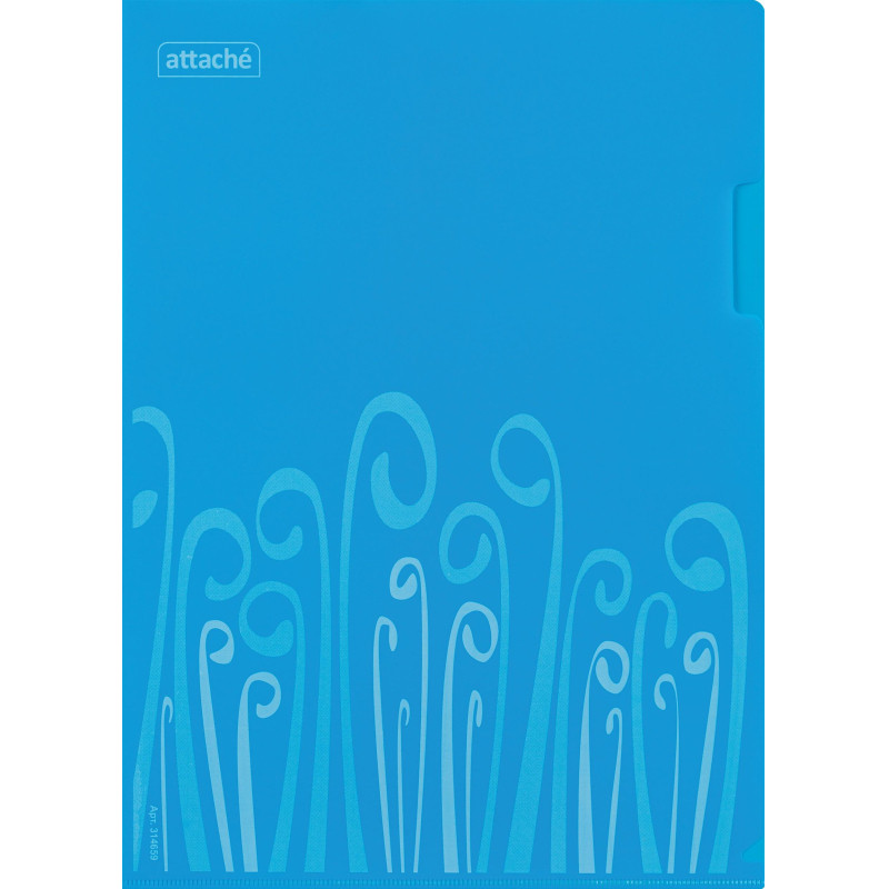 Папка уголок Attache Fantasy А4 в уп. 8шт/уп в асс.