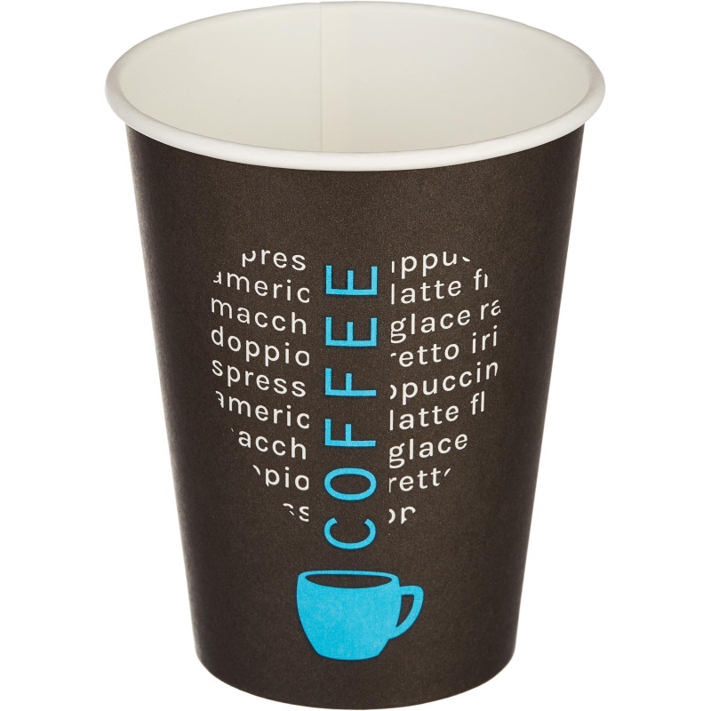 Стакан одноразовый бум односл. 300мл d-90мм SP12 love coffee (MIX) 50шт/уп