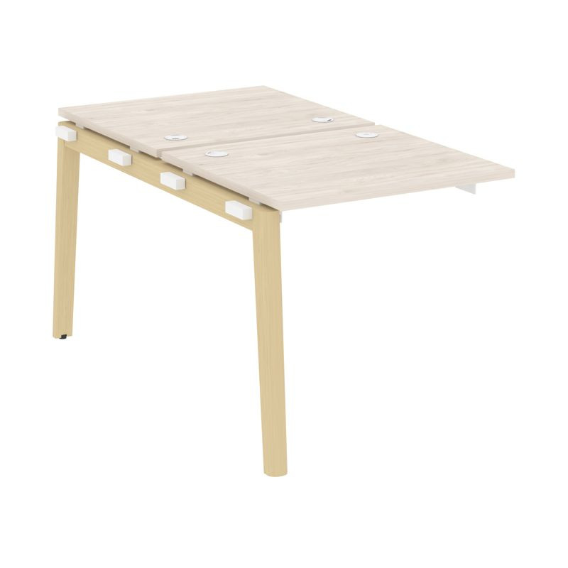 Onix Wood Наборный эл. раб. станции OW.2.NRS-0.7 Денвер Светлый/Дуб Светлый/Металл Белый 780*1475*75