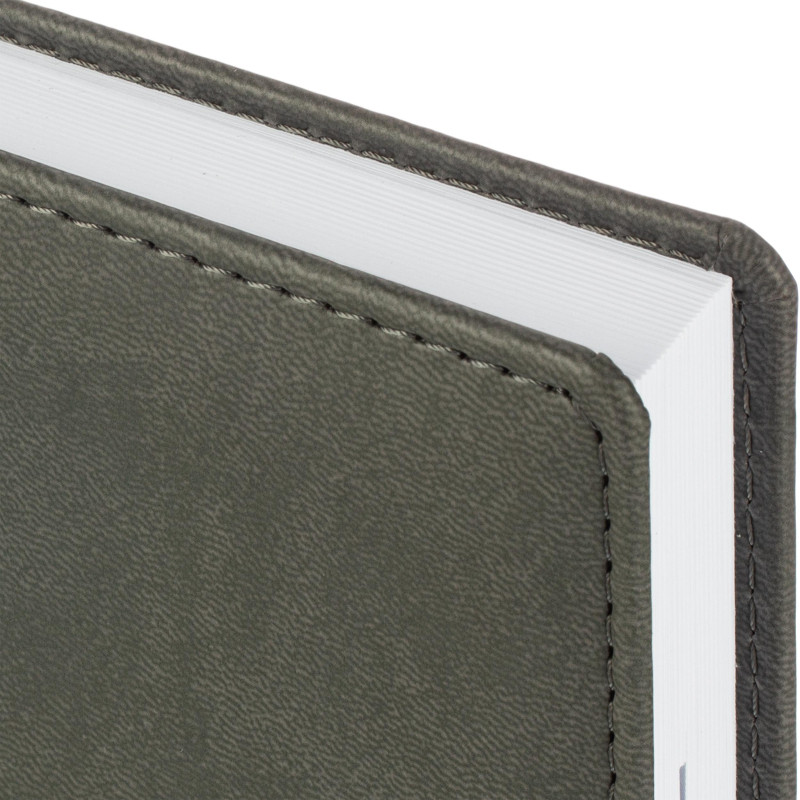 Ежедневник датированный 2026 АТТАСНЕ А5, 180л, 143х210мм, Сиам серый