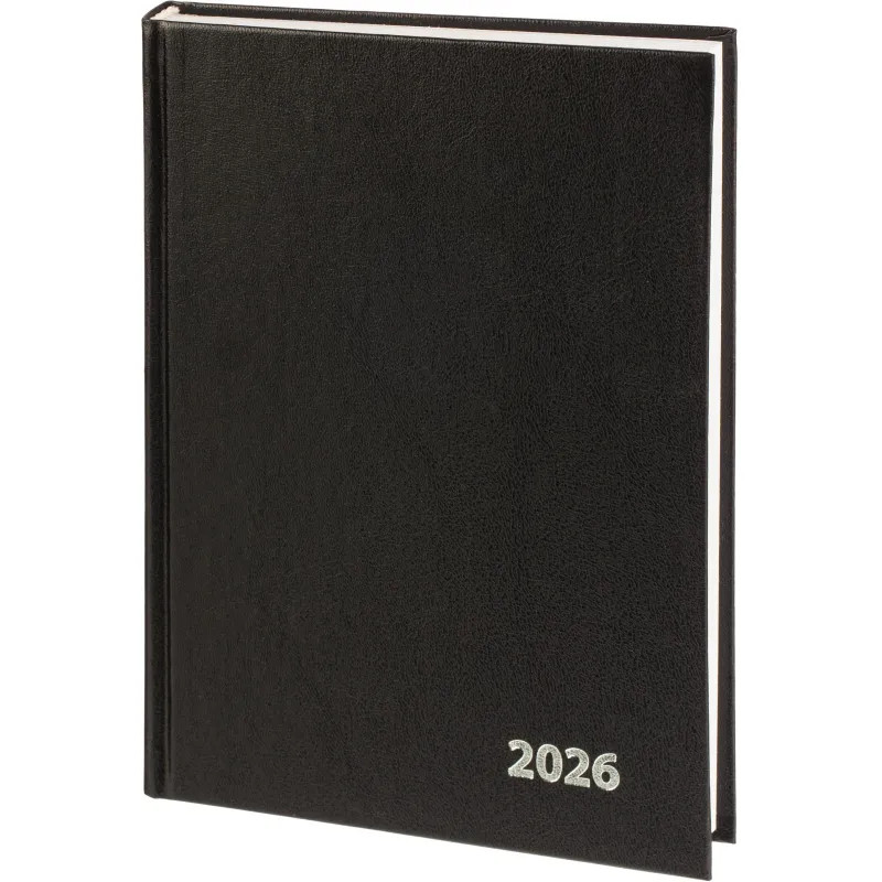 Ежедневник датированный 2026 Выбор есть, А5, 160л, бумвинил, черный