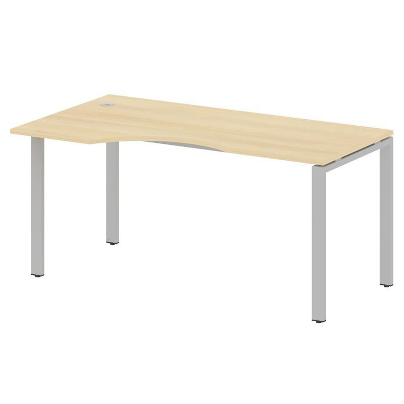 Metal System Стол криволинейный левый на П-образном м/к БП.СА-1 (L) Акация Лорка/Металл Серый 1600*9 Metal System Стол криволинейный левый на П-образном м/к БП.СА-1 (L) Акация Лорка/Металл Серый 1600*9