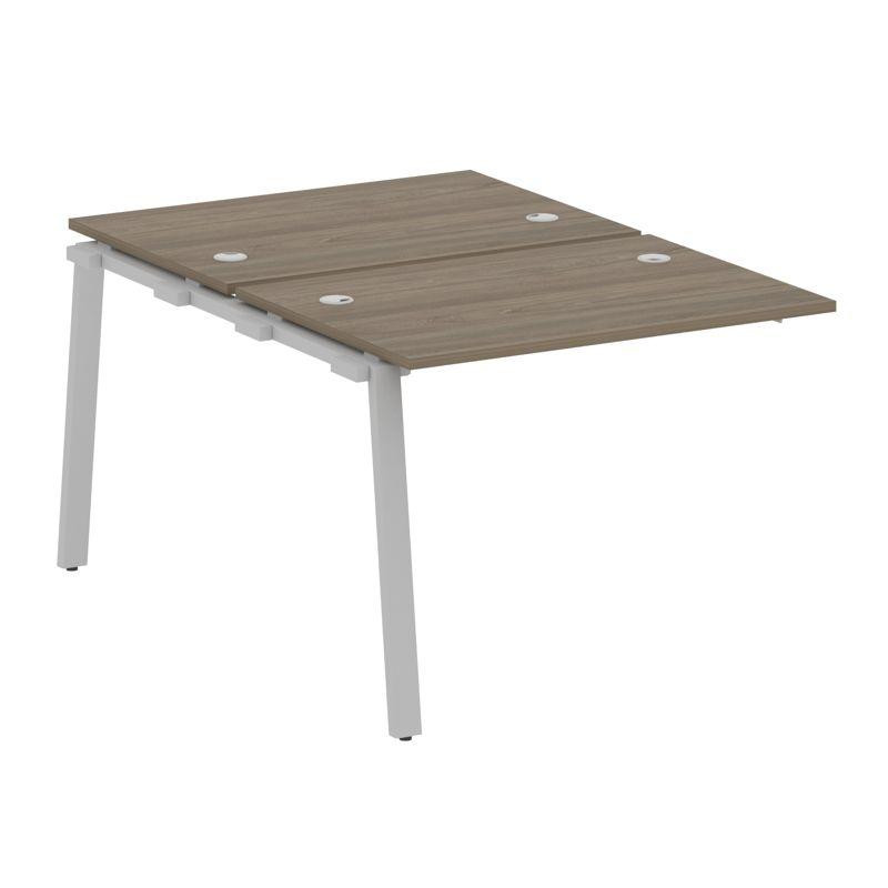 Metal System Проходной элемент рабочей станции на А-образном м/к БА.ПРС-СП-2.1 Вяз Благородный/Метал