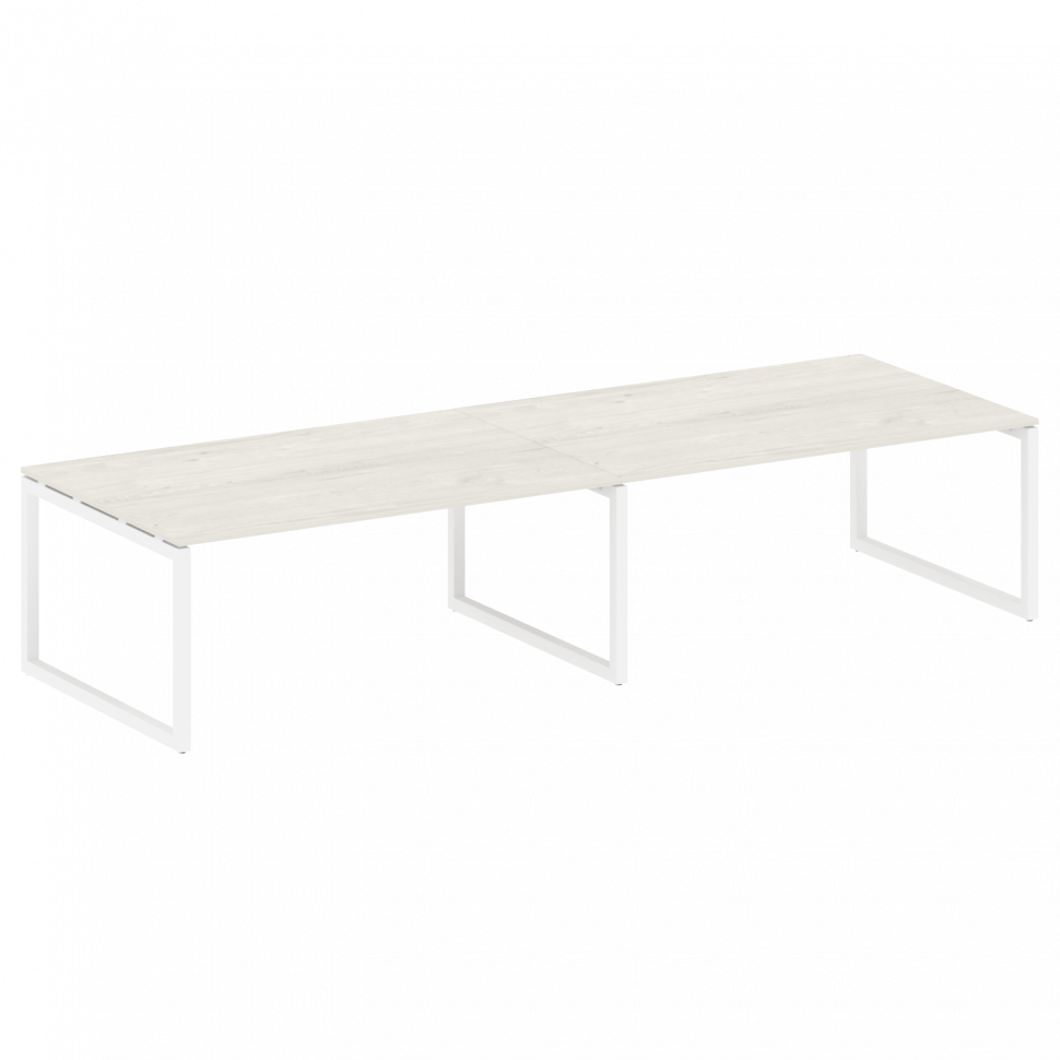 Metal System Quattro Переговорный стол (2 столешницы) на О-образном м/к 50БО.ПРГ-2.5 Дуб Наварра/Мет Metal System Quattro Переговорный стол (2 столешницы) на О-образном м/к 50БО.ПРГ-2.5 Дуб Наварра/Мет