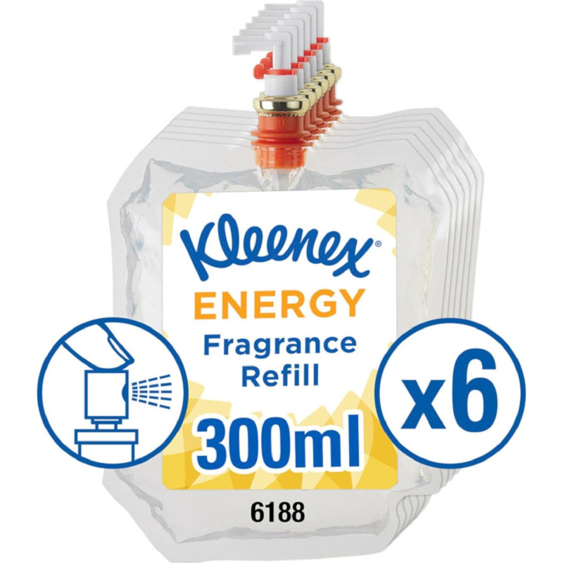 Картридж сменный Освеж. воздуха д/дисп КК Kleenex Энергия,6 шт/уп 6182/6188