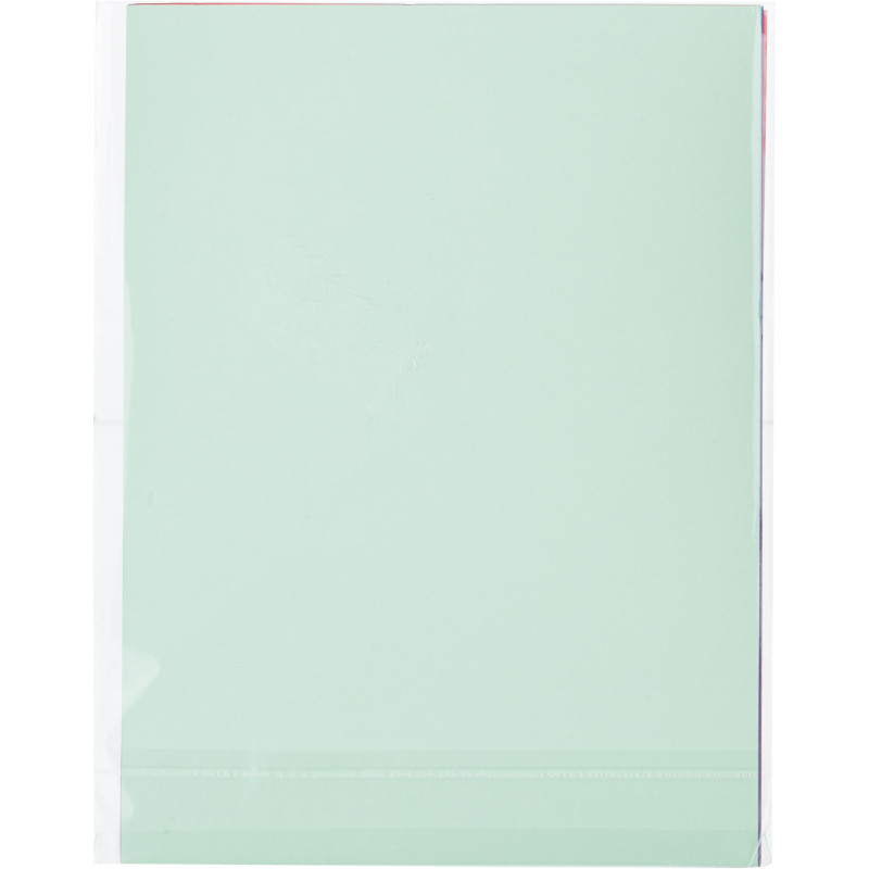 Бумага цветная №1School А4,12л,12цв,тонированная в массе,пакет