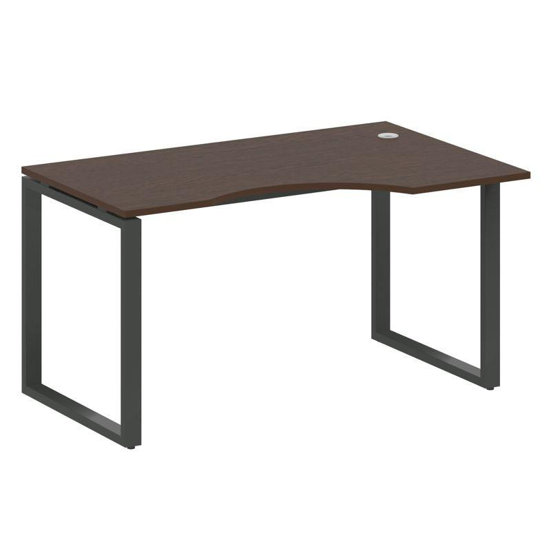 Metal System Стол криволинейный правый на О-образном м/к БО.СА-2 (R) Венге Цаво/Металл Антрацит 1400 Metal System Стол криволинейный правый на О-образном м/к БО.СА-2 (R) Венге Цаво/Металл Антрацит 1400