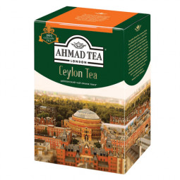 Чай AHMAD (Ахмад) "Ceylon Tea OP", черный листовой, картонная коробка, 200 г, 1289-012